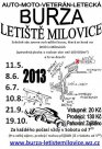 Auto-moto-veterán-letecká Burza letiště Milovice